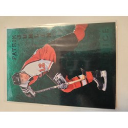 1995-96 Parkhurst International 160 Patrik Juhlin Philadelphia Flyers Emerald Ice parallel